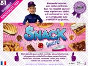 Banderole SNACK Sucr plv stand Food Truck