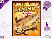 Panini Nutella banane " PANINUT BANANA "  PLV affiche adhsive