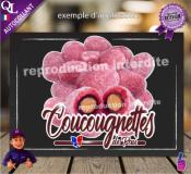 Autocollant COUCOUGNETTES de PAU TITRE sticker