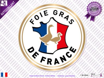 autocollant FOIE GRAS DE FRANCE