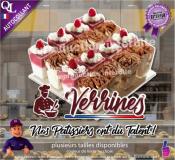 Autocollant VERRINES nos patissiers ont du talent