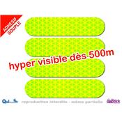 Tuqiang Ruban Réfléchissant Adhésif Étoile - Lot 25 Pièces Pour Casque Moto, Véhicules & Sécurité