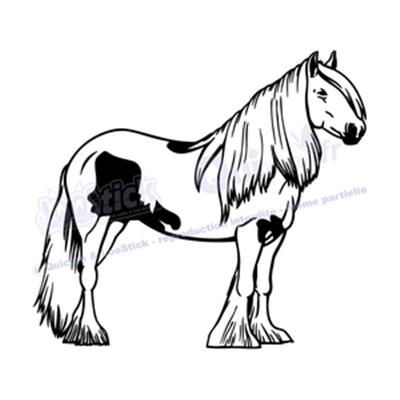 Sticker CHEVAL (ref1)