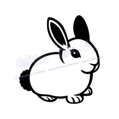 Sticker LAPIN (ref3)