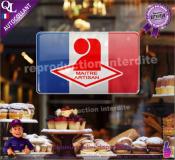 Autocollant MAITRE ARTISAN FRANCE