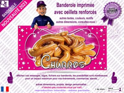 Banderole CHURROS arabesque plv Foire (deco1)