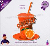 autocollant GRANITE parfum ORANGE SANGUINE sticker
