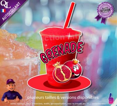 autocollant GRANITE parfum GRENADE sticker