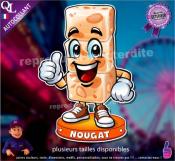 Autocollant NOUGAT COMIQUE ref1