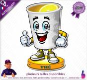 Autocollant THE GOBELET COMIQUE ref1