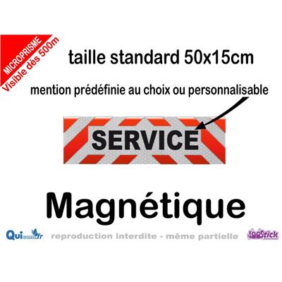 bandeau réfléchissant magnetique classe B microprimes standard