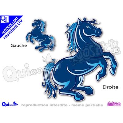 Autocollant CHEVAL CABRE ref1 sticker résistant UV