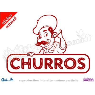 Sticker Churros CHEF (ref2)
