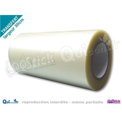 Transfert Transparent Rouleau de 100M Tape 30cm