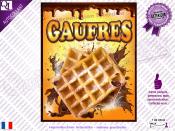 GAUFRES CHOCOLAT PLV affiche adhsive