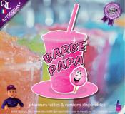 autocollant GRANITE parfum BARBE A PAPA sticker