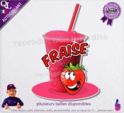 autocollant GRANITE parfum FRAISE sticker