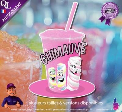autocollant GRANITE parfum GUIMAUVE- sticker