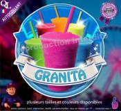 Autocollant GRANITA ruban forain STICKER