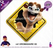Autocollant PANNEAU AUSTRALIE animaux 3D