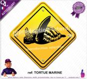 Autocollant PANNEAU AUSTRALIE tortues reptiles