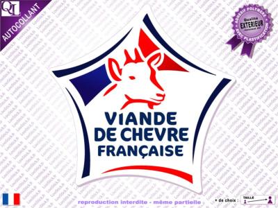 Autocollant VIANDE DE CHEVRE FRANCAISE