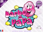 Sticker BARBE A PAPA bulle comique adhsif rsistant UV