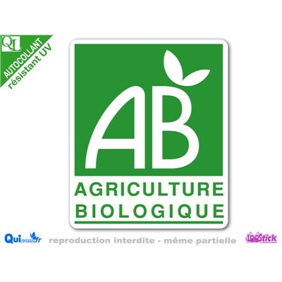 Autocollant Agriculture Bio AB