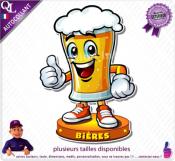 Autocollant BIERES COMIQUE ref1