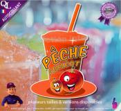 autocollant GRANITE parfum PECHE ABRICOT sticker