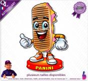 Autocollant PANINI SALE MASCOTTE COMIQUE ref1