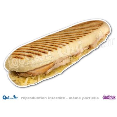 Autocollant PANINI Poulet