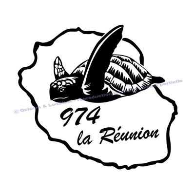 974 LA REUNION Tortue Mer