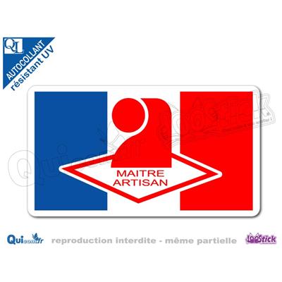 Autocollant MAITRE ARTISAN FRANCE