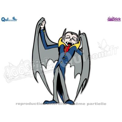 Autocollant VAMPIRE Dracula (ref4)