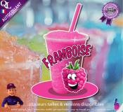 autocollant GRANITE parfum FRAMBOISE sticker