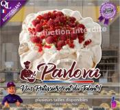 Autocollant PAVLOVA nos patissiers ont du talent