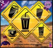 Autocollant PANNEAU AUSTRALIE boissons
