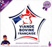 Autocollant VIANDE BOVINE FRANCAISE
