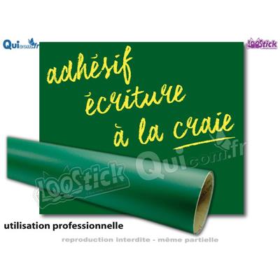 Adhésif Ardoisine VERTE Craie