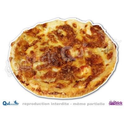 Autocollant Quiche Lorraine (ref2)