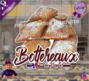 Autocollant BOTTEREAUX de NANTES titre STICKER