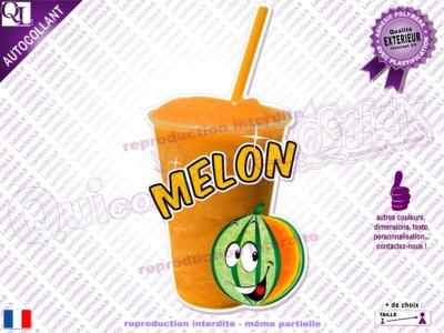 Autocollant GRANITA MELON comique