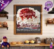 Autocollant PAVLOVA nos patissiers ont du talent