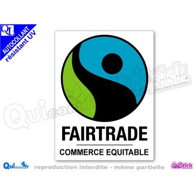 Autocollant COMMERCE EQUITABLE ref2