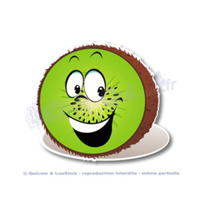 Autocollant Cartoon KIWI