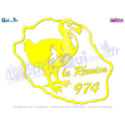 974 LA REUNION Dodo FLUO