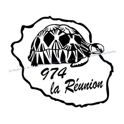 974 LA REUNION Tortue Rayonnée