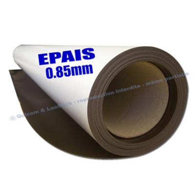 Plaque Aimantée Magnétique Blanc EPAIS 0,85mm