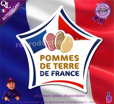 Autocollant POMMES DE TERRE DE FRANCE